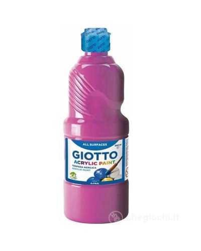 FLACONE 500ML TEMPERA ACRILICA MAGENTA