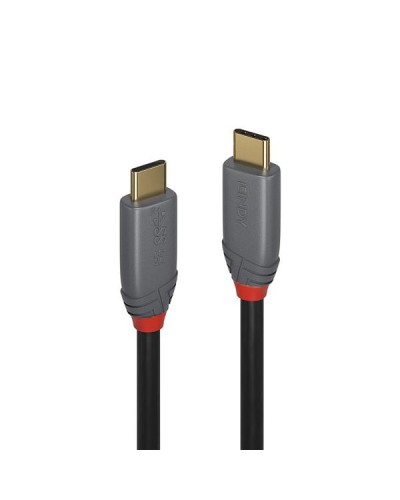 Cavo USB 3.2 Tipo C a C, 20Gbit/s, 5A, PD, Anthra Line, 1m