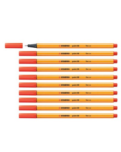 CF10 FINELINER POINT 88 CREMISI