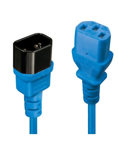 PROLUNGA IEC C-13 A C-14 BLU  2M