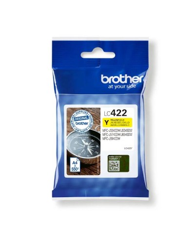 Cartuccia inchiostro Gialla Brother LC422Y