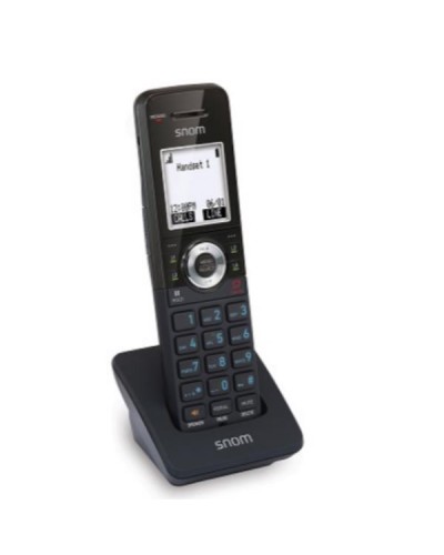 00004452 -  Snom M10 DECT handset for Single Cell M100. B/W screen, 9 hours in conversation