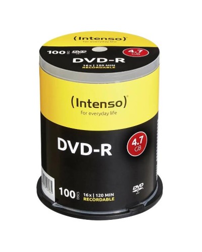 DVD-R 4.7 GB - 16X - SPINDLE 100 PZ.