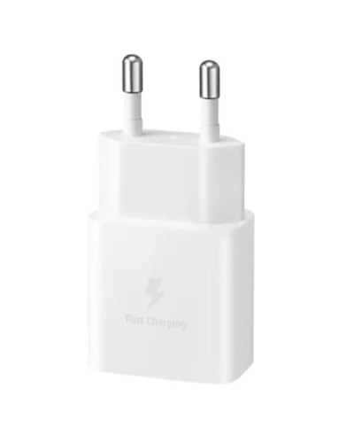 CHARGER 15W TYPEC WHITE NO CAVO