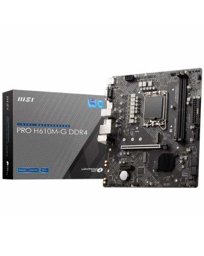 PRO H610M-G DDR4