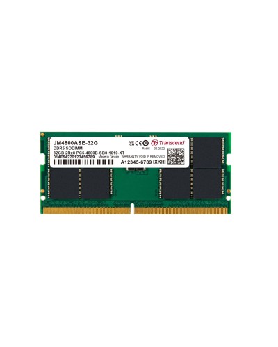 JM4800ASE-32G - DRAM DDR5 SO-DIMM 4800MHz da 32GB, 2Rx8 2Gx8 CL40 1.1V