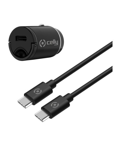 CCMINITYPEC - 20W USB-C Car Charger+USB-C to USB-C Cable [PRO POWER]