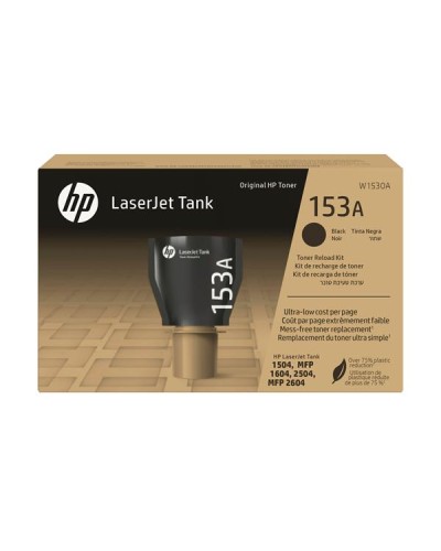Kit di ricarica del toner nero originale LaserJet Tank HP 153A