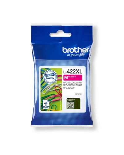 Cartuccia inchiostro Brother LC422XLM Magenta XL