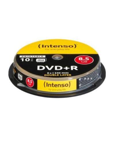 DVD+R DL 8.5 GB - 8X - PRINTABLE - SPINDLE 10 PZ.
