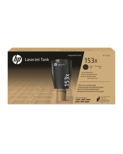 Kit ricarica toner nero originale LaserJet Tank HP 153X