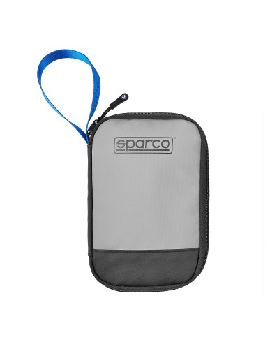 SPARCO - Organizer per cavi e accessori gaming, chiusura a zip, laccio da polso TORTOISE [SPARCO COLLECTION]