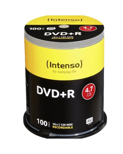 DVD+R 4.7 GB - 16X - SPINDLE 100 PZ.
