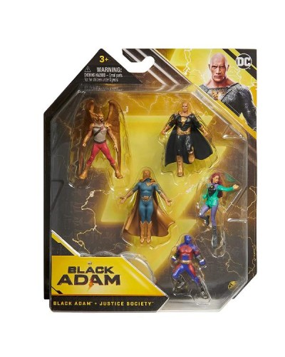 BLACK ADAM GIFT SET PERSONAGGI 5 CM