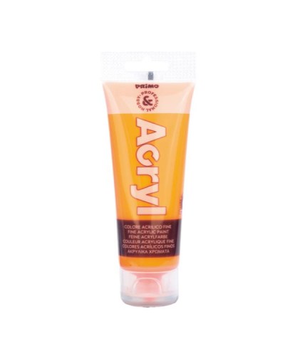 TEMP. TUBO ACRILICO ARANCIONE FLUO75ML