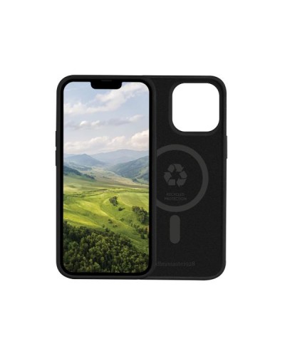 Monaco - Custodia per iPhone 14 Pro Max in Plastica Riciclata - Nero