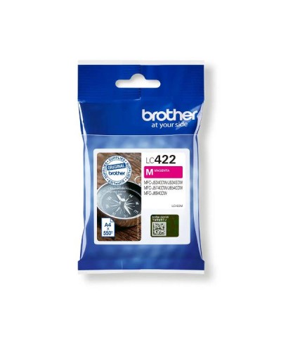 Cartuccia inchiostro Magenta Brother LC422M