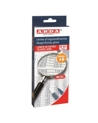 LENTE INGRANDIMENTO VETRO OTTICO 65