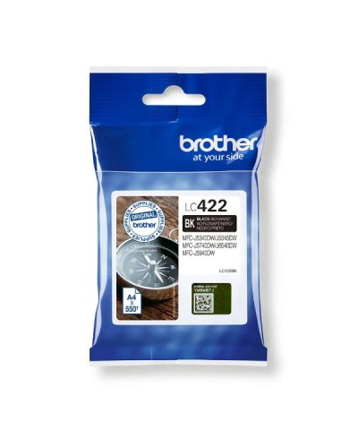 Cartuccia inchiostro Nera Brother LC422BK