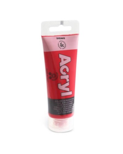 TEMPERA TUBO ACRILICO COL.ROSSO CARMINIO75ML