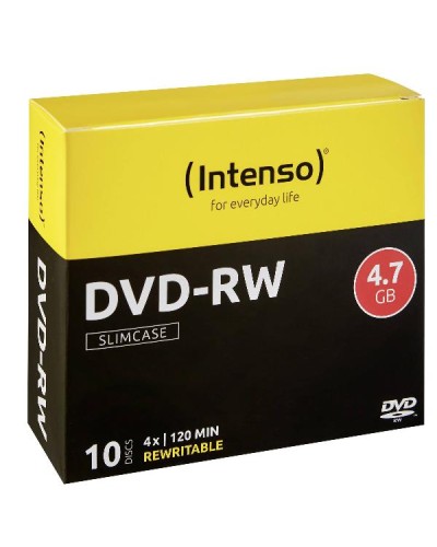 DVD-RW 4.7 GB - SLIM CASE 10 PZ.
