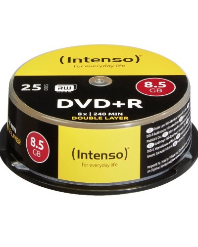 DVD+R DL 8.5 GB - 8X - SPINDLE 25 PZ.