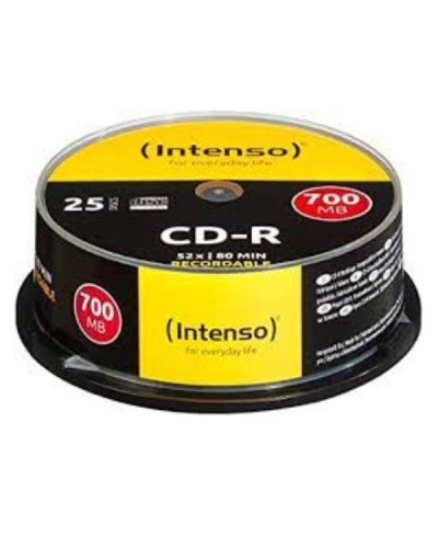 CD-R 700 MB/80 M.52X CAKE BOX 25PZ.