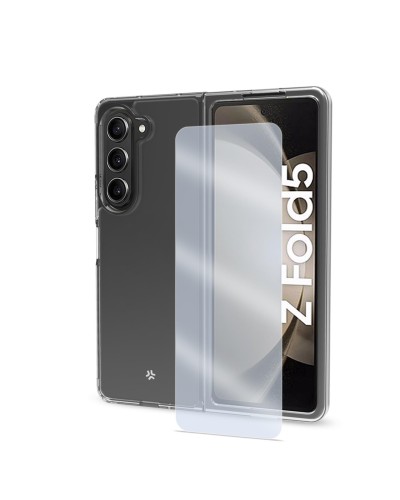 EASY - Vetro 9H con spessore 0.3 mm compatibile con Samsung Galaxy Z Fold 5/ Galaxy Z Fold 6/ Z Fold 6 EE