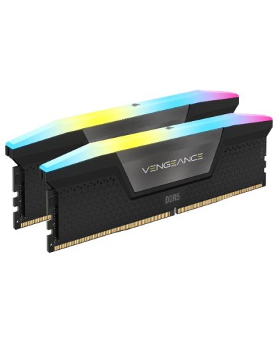 RAM DDR5 VENGEANCE® RGB 32GB (2x16GB) DRAM 6000MT/s CL36 Memory Kit — Black