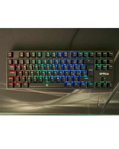 SPYCO - TASTIERA GAMING TENKEYLESS 87