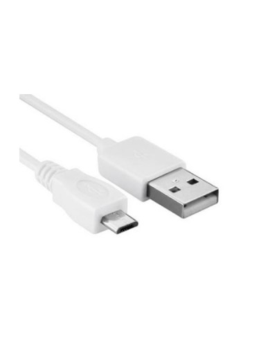 XUMICROU150W  Cavo USB 2.0 da USB Tipo A Maschio a Micro USB Tipo B Maschio – 1,5 m - Bianco
