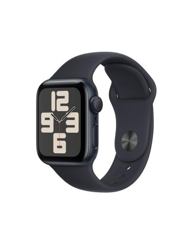 Apple Watch SE GPS 40mm Midnight Aluminium Case with Midnight Sport Band - M/L
