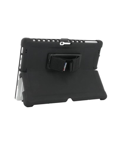 COVER PROTETTIVA RINFORZATA PER MICROSOFT SURFACE PRO 8 - SURFACE PRO 9 - SURFACE PRO 10 CON CAVALLETTO + CINTURINO GIREVOLE A 