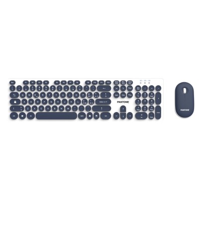 PANTONE - Kit Tastiera wireless colorata con Mouse wireless colorato incluso [IT COLLECTION]
