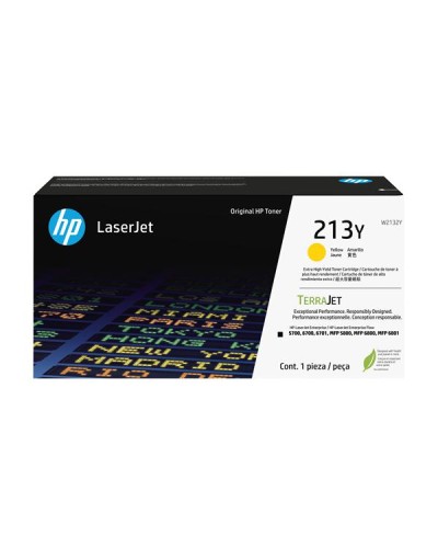 Cartuccia toner originale giallo ad altissima capacità LaserJet HP 213Y