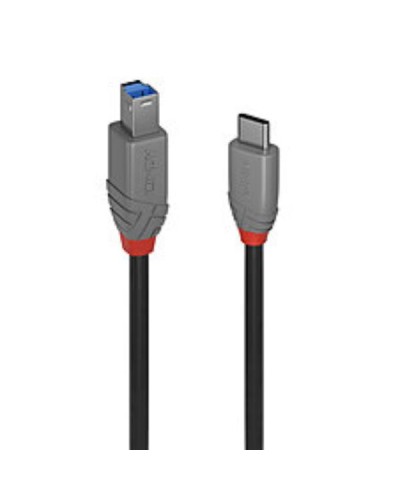 Cavo USB 3.2 Tipo C a B, 5Gbit/s, Anthra Line, 2m