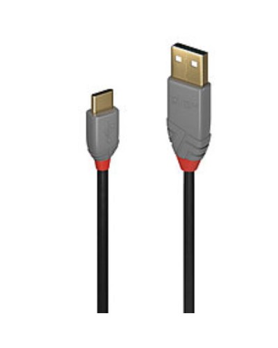 Cavo USB 2.0 Tipo A a C Anthra Line, 3m