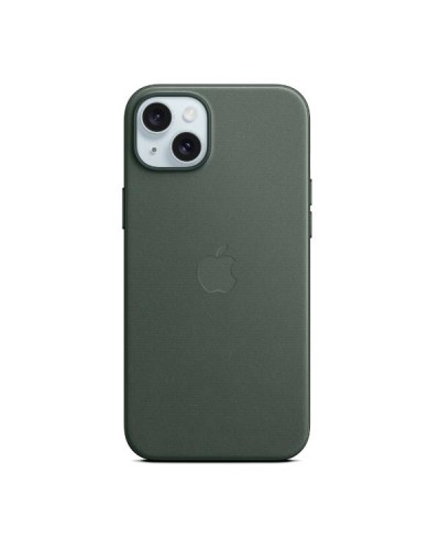 Custodia MagSafe in tessuto FineWoven per iPhone 15 Plus - Sempreverde