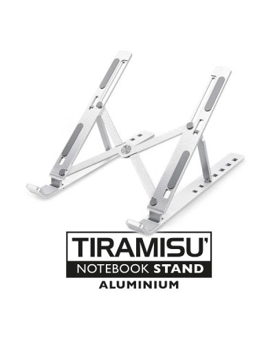 XTMS200A Tiramisù MAX Supporto Laptop Pieghevole in Alluminio 7 livelli