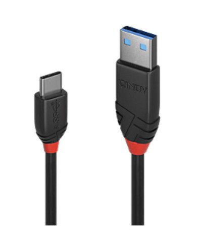 Cavo USB 3.2 Tipo A a C, 10Gbit/s, Black Line, 1m