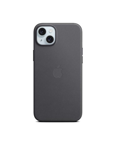 Custodia MagSafe in tessuto FineWoven per iPhone 15 Plus - Nero