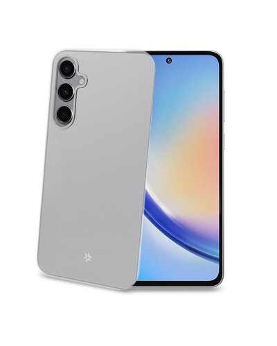 GELSKIN - Cover morbida trasparente in TPU compatibile con Samsung Galaxy A55 5G/ Galaxy A55 5G Enterprise Edition