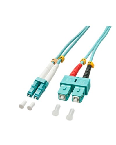 Cavo Fibra Ottica OM3 LC/SC - 50/125, 1m