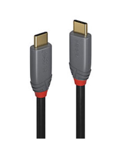 Cavo USB 3.2 Tipo C a C, 20Gbit/s, 5A, PD, Anthra Line, 1.5m
