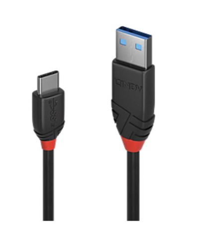 Cavo USB 3.2 Tipo A a C, 10Gbit/s, Black Line, 0.5m