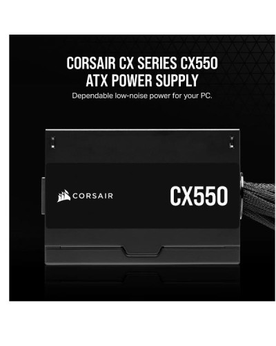 Alimentatore ATX CX Series CX550 – Certificazione 80 PLUS Bronze da 550 Watt (EU)