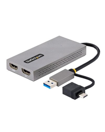 Adattatore USB 3.0 a HDMI, Scheda Video Esterna USB 3.0 a Doppio HDMI