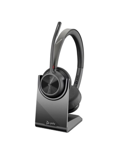 Cuffie HP Poly Voyager 4320 MS Headset + BT700 dongle + Charging Stand