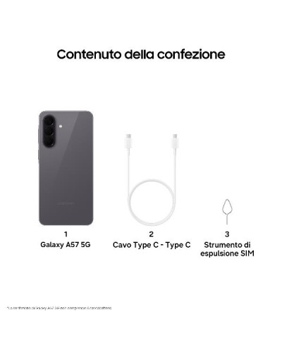 GALAXY A57 8+128GB GRAY