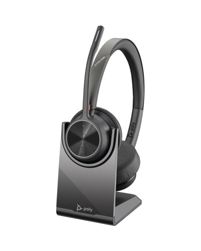 Cuffie HP Poly Voyager 4320 USB-C Headset +BT700 dongle + Charging Stand